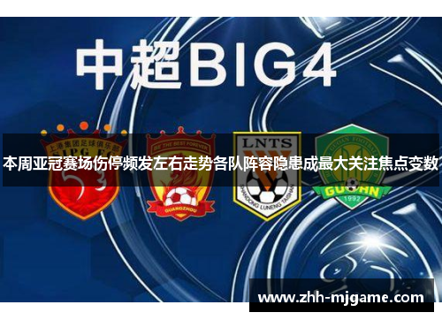 本周亚冠赛场伤停频发左右走势各队阵容隐患成最大关注焦点变数 本周亚冠赛场伤停频发左右走势各队阵容隐患成最大关注焦点变数