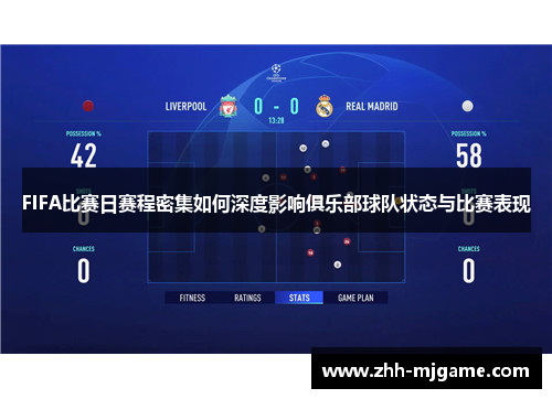 FIFA比赛日赛程密集如何深度影响俱乐部球队状态与比赛表现 FIFA比赛日赛程密集如何深度影响俱乐部球队状态与比赛表现